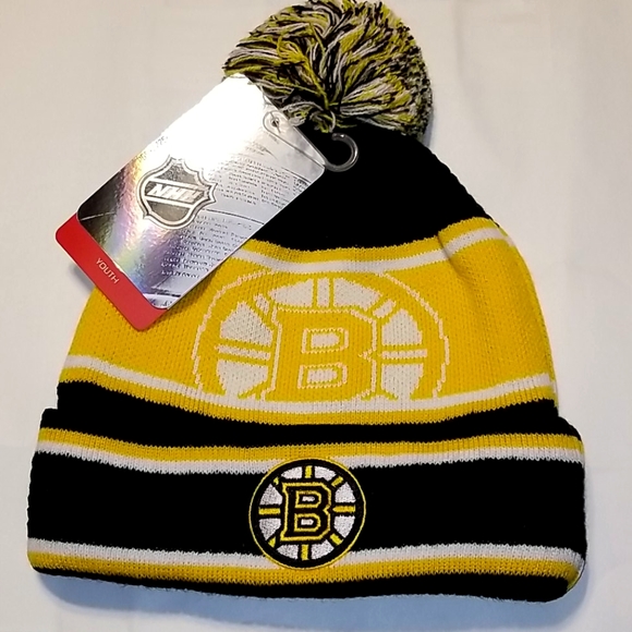 Nhl Boston Bruins Winter Hat For Kids 